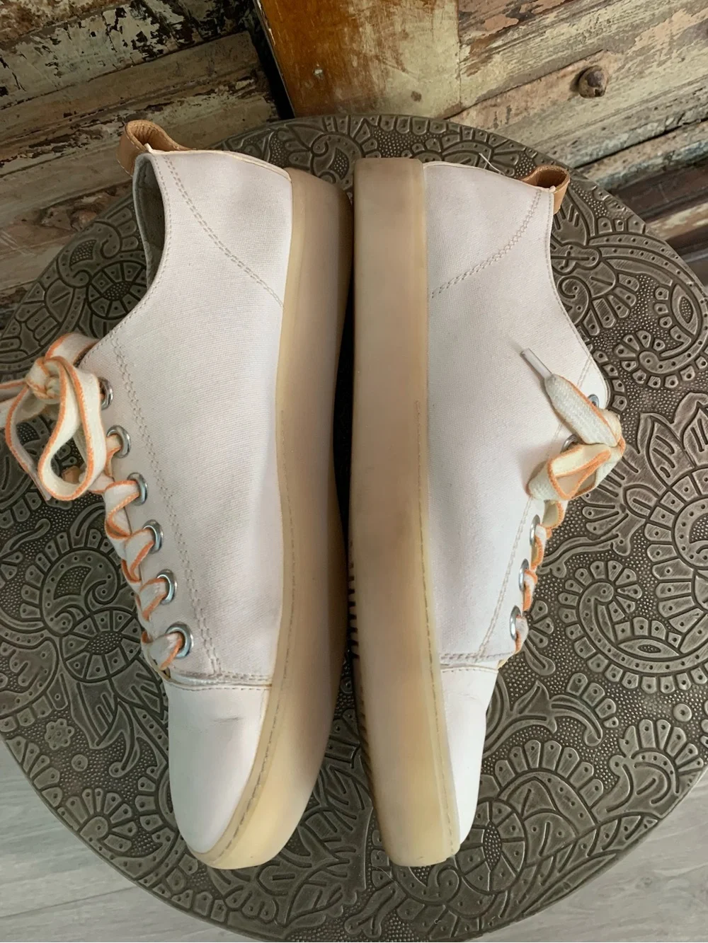 Paul Green PGB Zero 1 Pure Go White Casual Low-Top Sneakers, 9.5 / 10